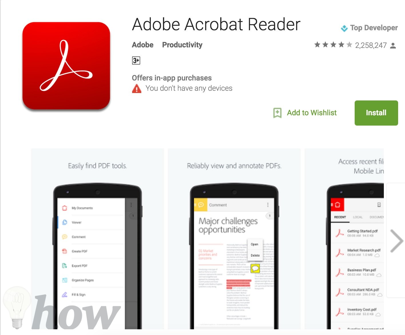 what is the best free pdf reader for android