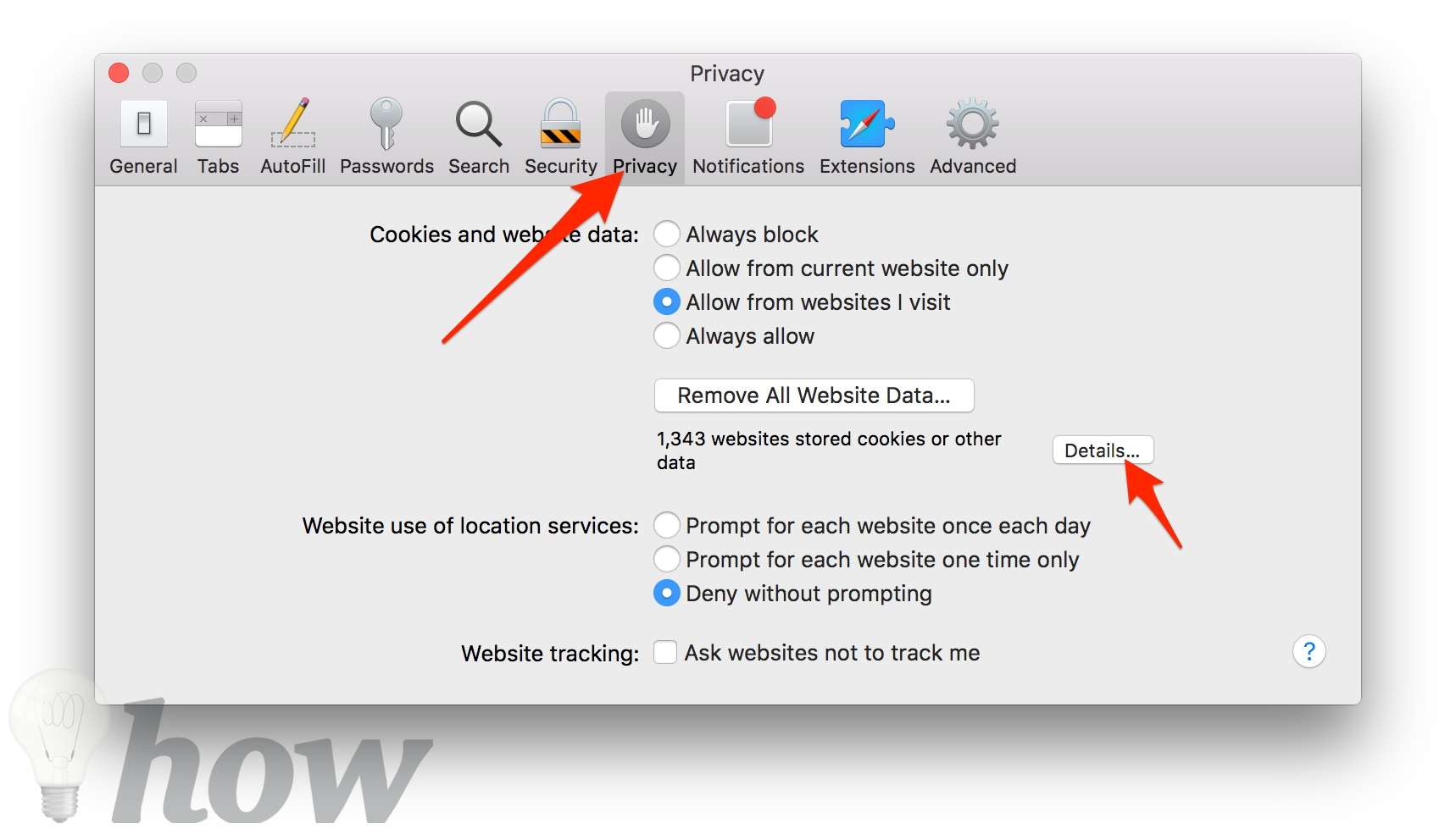 clear recent Web browsing history in Safari