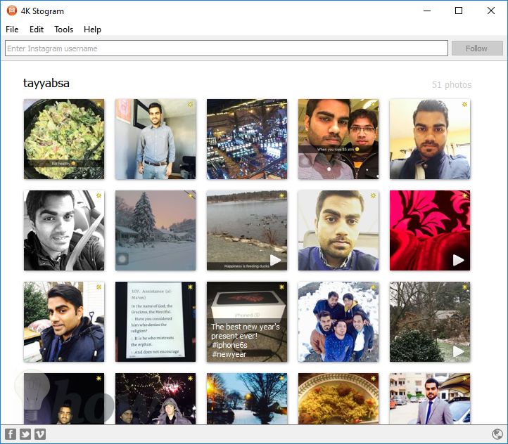 save Instagram photos