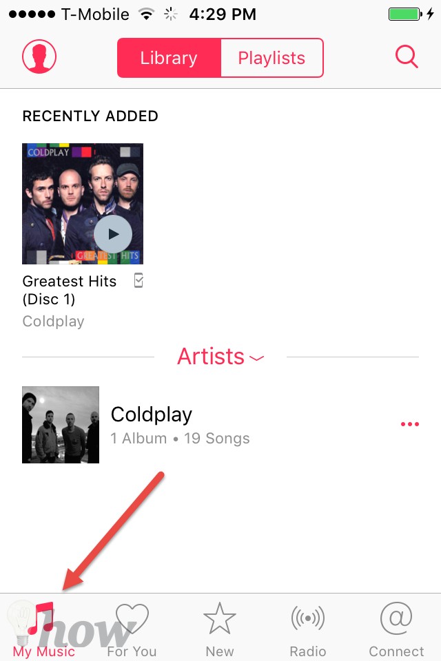 delete music and albums from iPhone