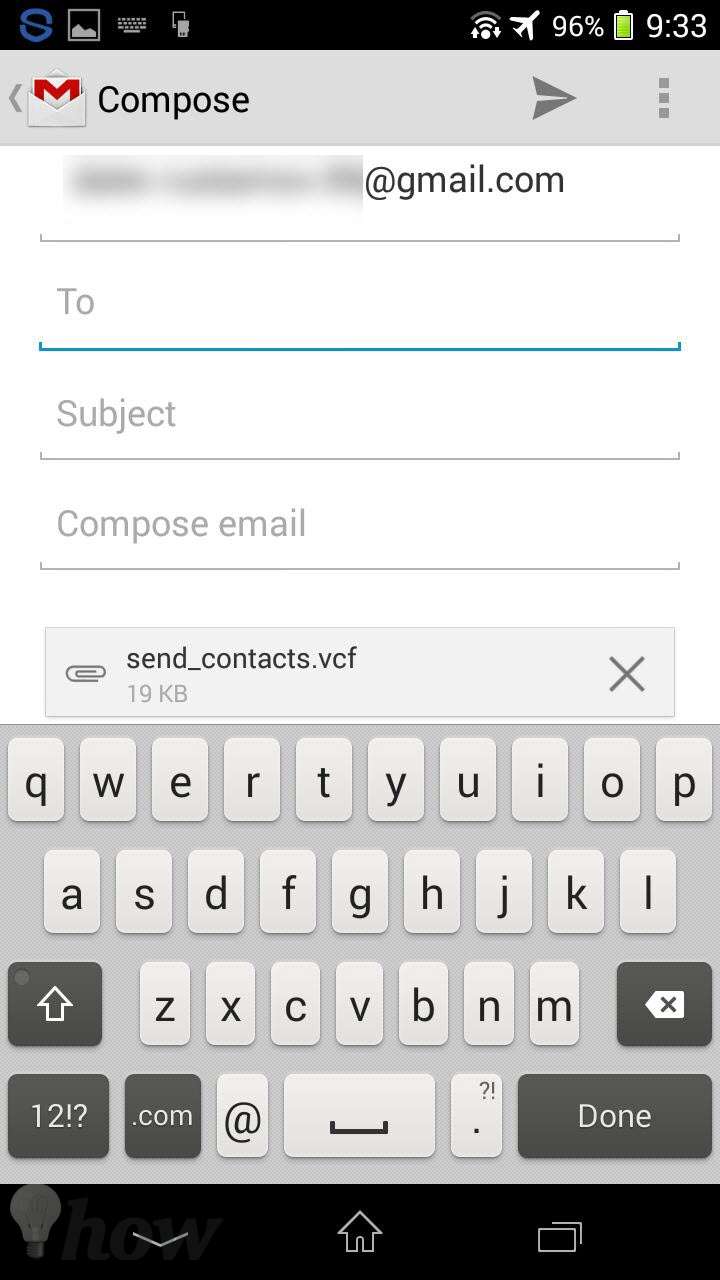 How to transfer contacts from Android to iPhone