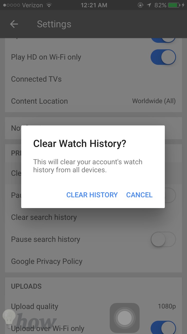 How to Delete/Clear Youtube Search History on Android/iOS/Web