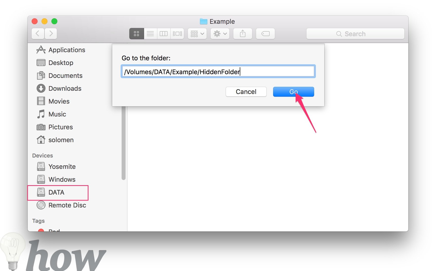 show hidden files on Mac