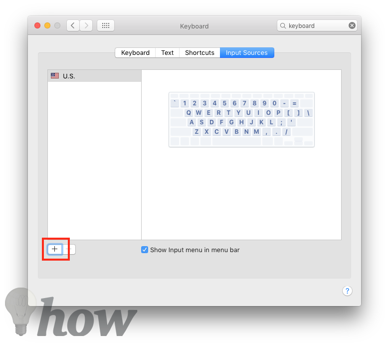 type in another language 