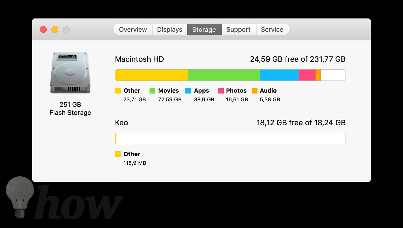 Choose startup disk mac empty