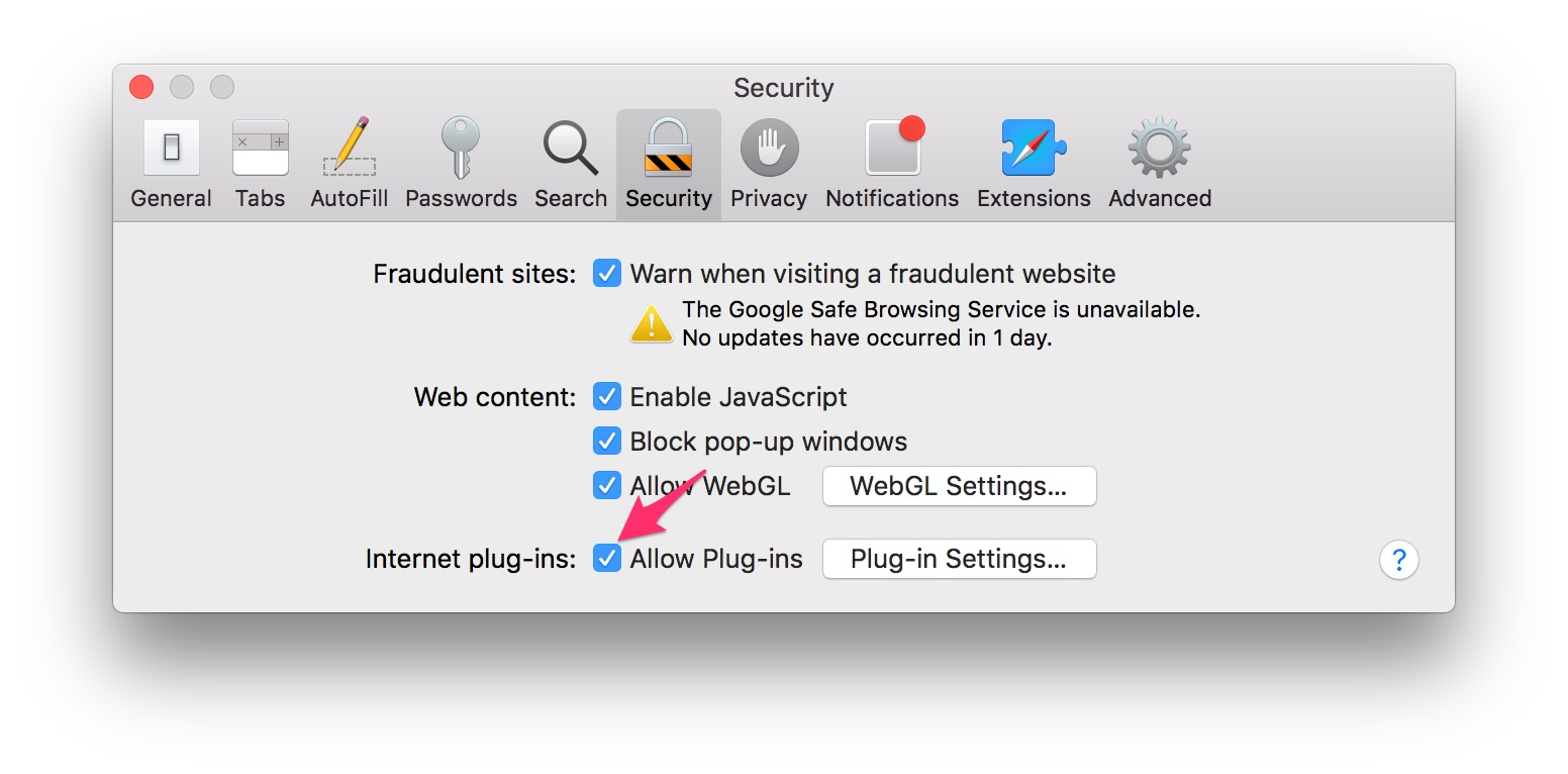 plugin safari 