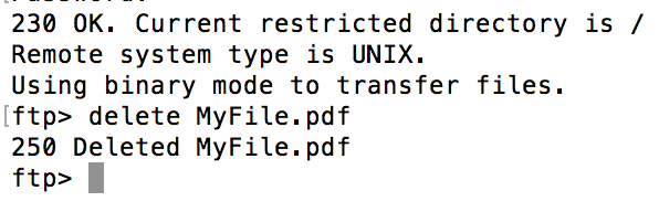 Ftp For Mac Terminal