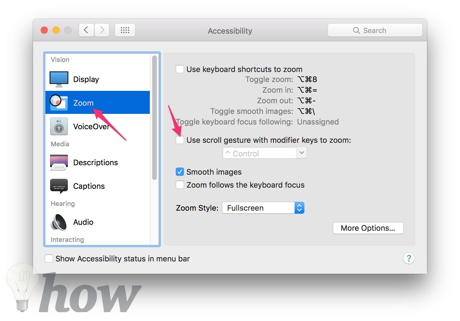 How To Zoom In Macbook