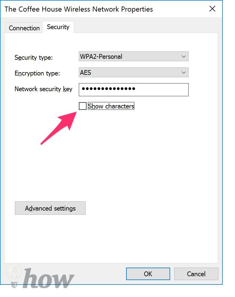 view wifi password in windows 10 4