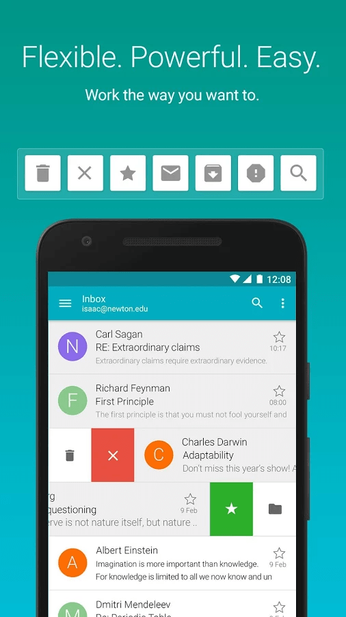 Les meilleures applications pour Android Email