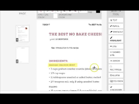 how to edit pdf online free