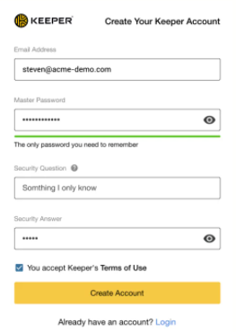 Simple Setup For Keeper Password Manager