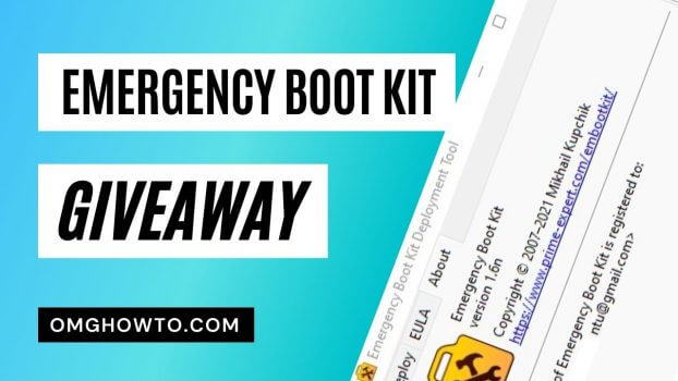 Emergency boot kit как пользоваться приложением