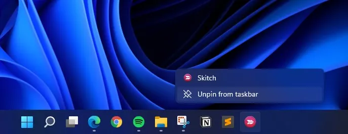 pin to taskbar