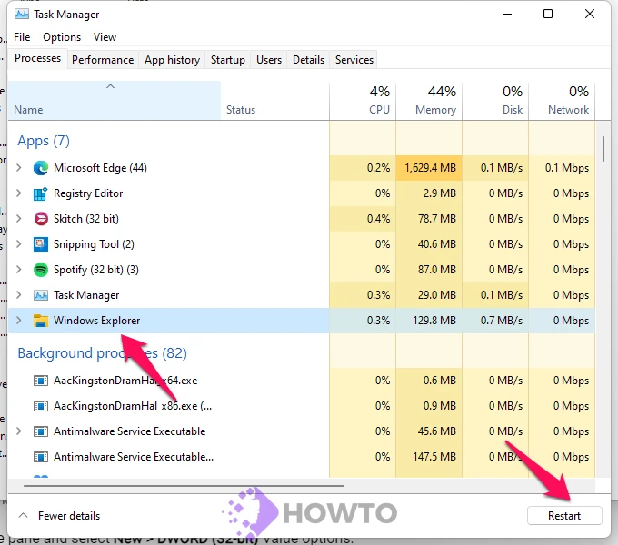 taskbar smaller in Windows 11