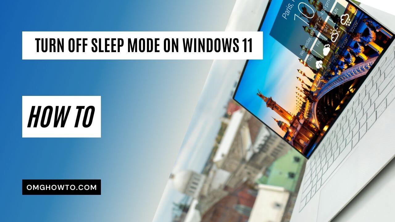 how to turn off sleep mode on computer