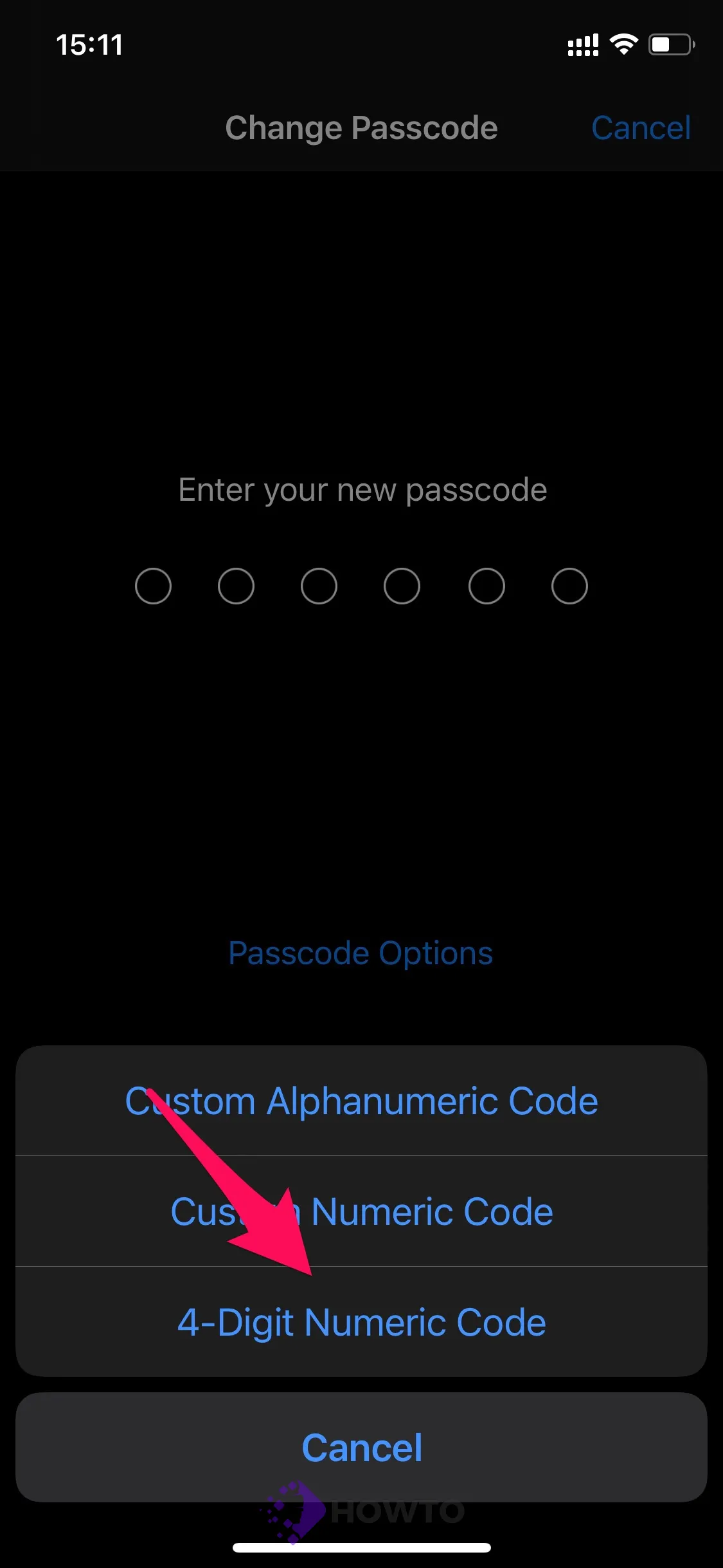 passcode iphone