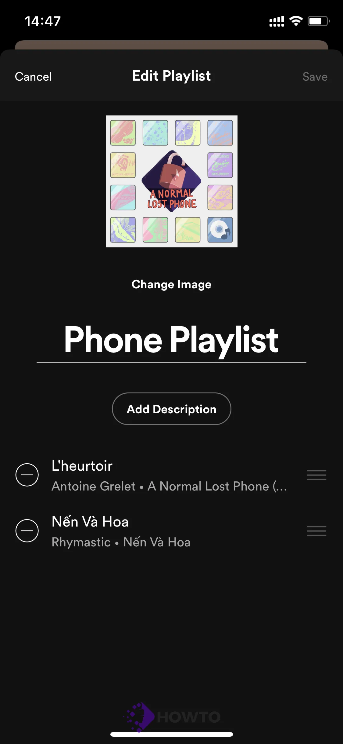 spotify playlist mobile 