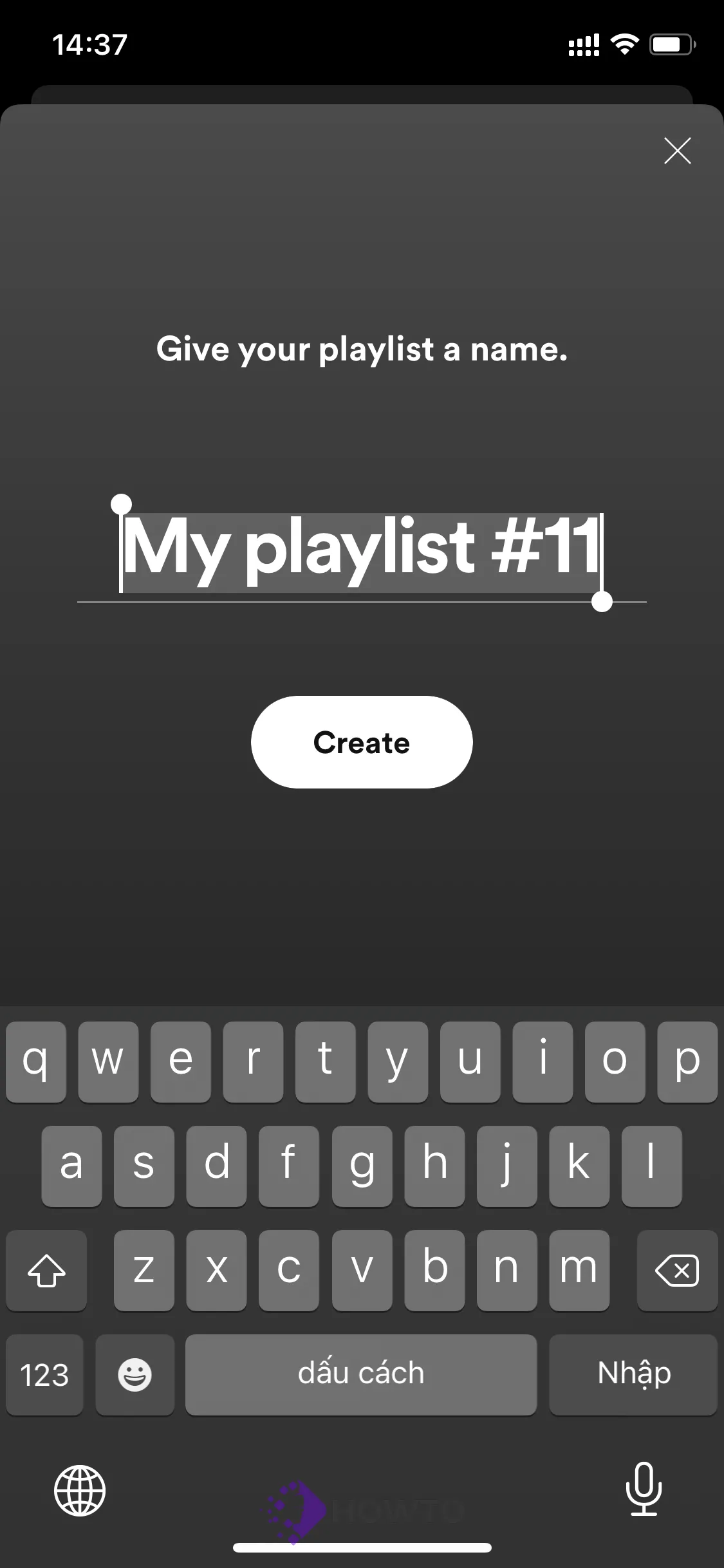 spotify playlist mobile 