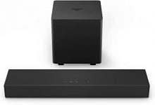 VIZIO 2.1 Home Theater Sound Bar with DTS Virtual:X, Wireless Subwoofer, Bluetooth, Voice Assistant Compatible, Includes Remote Control