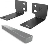 WALI Sound Bar Speaker Wall Mount Bracket Holder Stands Compatible