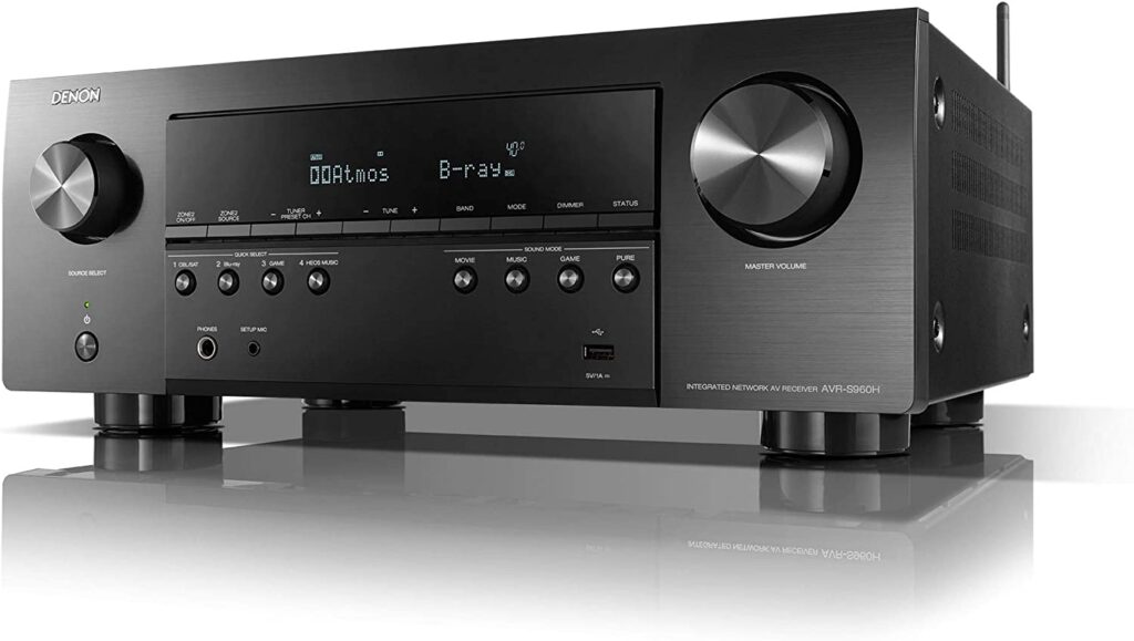 Denon AVR-S960H 8K Ultra HD 7.2 Channel