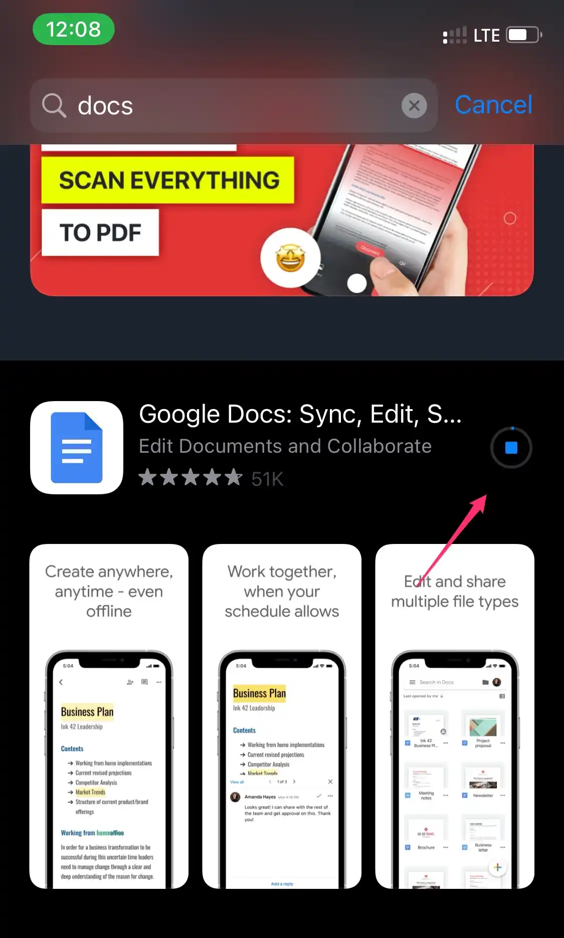 save imges docs from iphone 