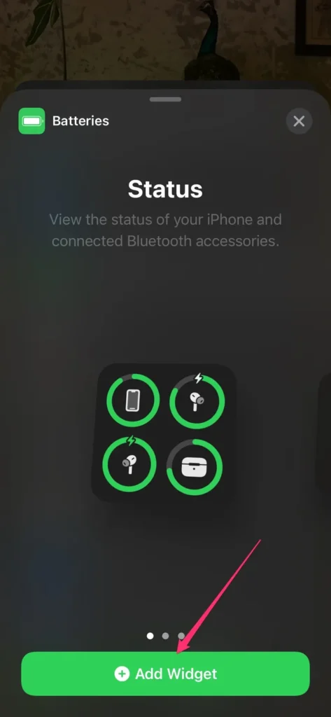 Check Your AirPods Battery Status