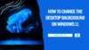 Change the Desktop Background on Windows 11