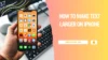 How to Make Text Larger on iPhone