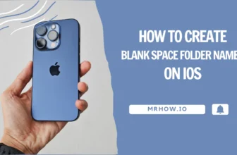 Blank Space Folder Names On iOS